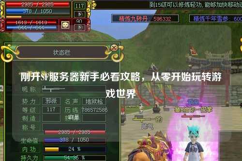 剛開SF服務(wù)器新手必看攻略，從零開始玩轉(zhuǎn)游戲世界